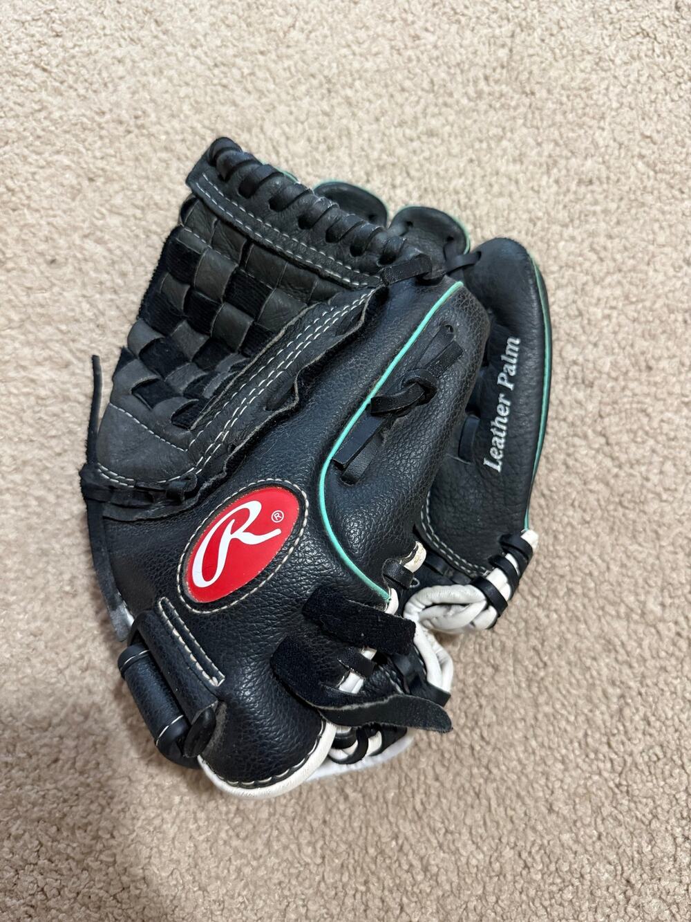 Rawlings FP110MT Fast Pitch Leather Softball Glove Youth Right Hand Throw